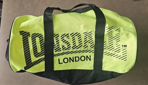 Lonsdale gym bag neon - neon, yellow