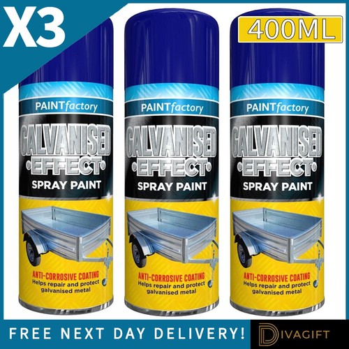 Galvanised effect spray - 3, x