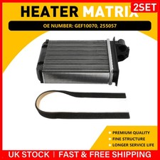 2PCS Heater Matrix Fits For