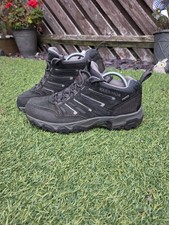 Karrimor Mens Hiking Boots Size UK 9 Black Grey