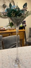 8 x Martini Tall Glass Vase 60cm