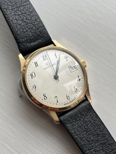 Garrard 9ct gold vintage mens - garrard,