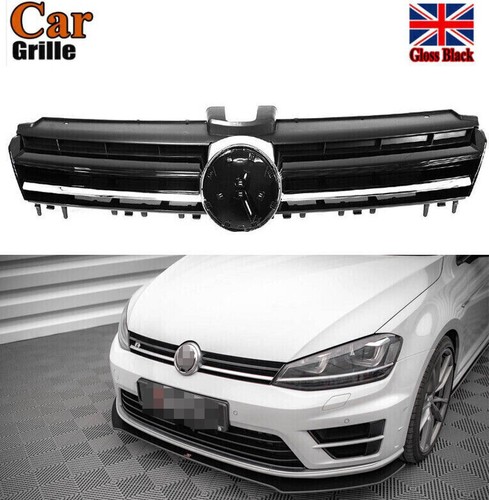Front grille gloss black - grille,