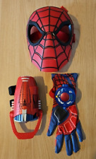 Spider-Man Rapid Fire Web Shooter, Mask & Glove Web Battle Sounds [L6