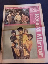 Vintage RECORD MIRROR Magazine 24 JUNE 1967 Dave Dee Monkees Cream Jimmy James