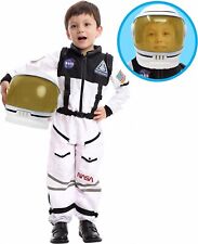 Astronaut Costume with Helmet, Space Suit for Kids 13-15 Years