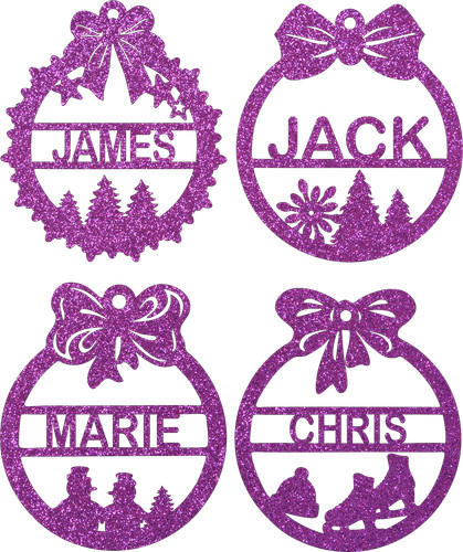 Personalised christmas tree - christmas,