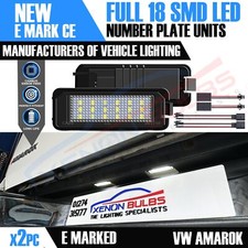 2x 18 SMD LED Number Plate