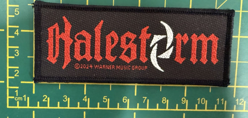 Halestorm standard logo woven - halestorm,