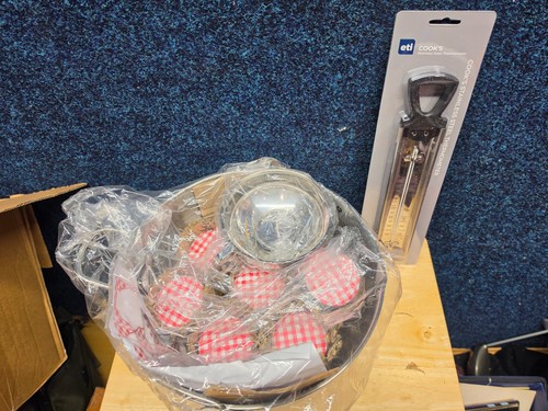 Jam making set maslin pan - jam,
