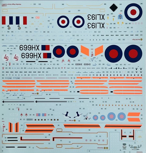 Decals handley page victor - decals, :