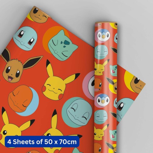 Pokemon sheets 4 tags gift - &,