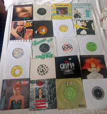 20 Joblot VARIOUS Punk New Wave 7" Singles SEX PISTOLS RUTS TOYAH DEVO UK SUBS