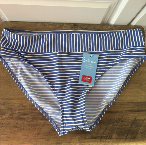 Ladies cotton traders blue - traders,