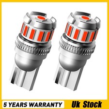 501 T10 Led Red Xenon Side