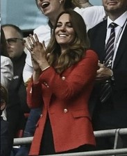 ZARA RED TEXTURED TWEED