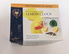 The University of Oxford Smart Kit Series LEMON CLOCK  8+ open box
