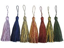 Key tassel  Elegant slender small 15cm cotton curtain trimming tassel decoration