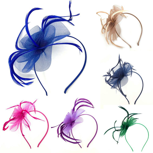 Feather looped headband alice - feather,