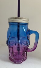 Skull Glass Shaped Mason Jam