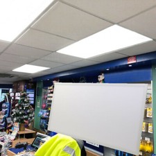 80W Rectangular Thin Recessed Ceiling LED Panel White Light Flat Tile Office Bar