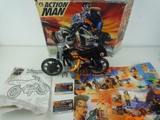 VINTAGE 1994 ACTION MAN TURBOLANCE MOTORBIKE 95% COMPLETE WITH BOX