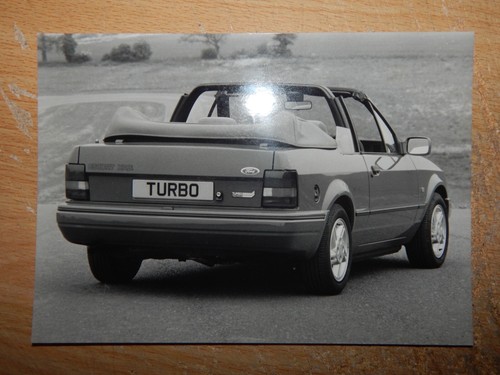 Ford escort iii xr3i turbo - iii,