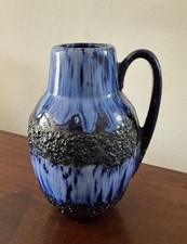 Light Blue And Black Lava