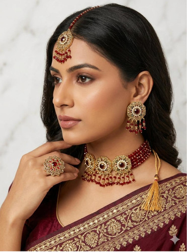 Traditional pakistani choker - pakistani,