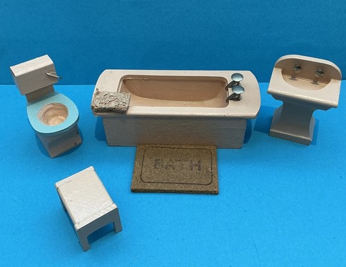 Vintage dolls house - house, twiggs