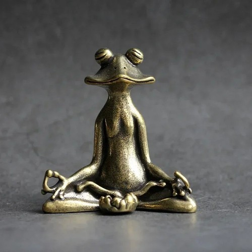 Antique brass meditation - antique,