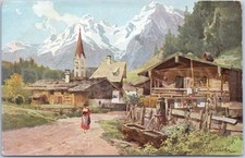 Artistic Vintage Postcard