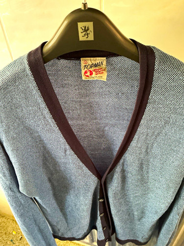 Topman mens blue knit - blue,