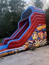 20ft Clown Bouncy Castle Slide