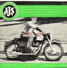 Original 1958 Advert A.J.S