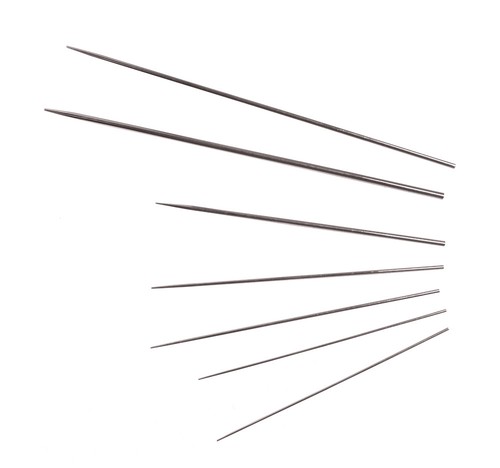 Nickel plated needle springs - nickel,