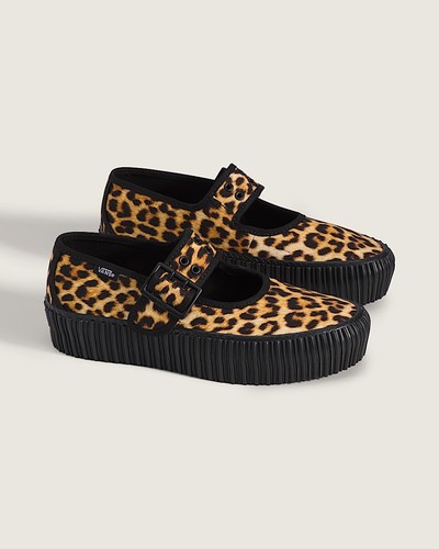 Vans leopard print - mary, jane