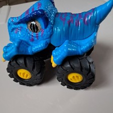 ROAD RIPPERS Rev-Up Monsters 4x4 BLUE Dino Monster Truck ~ Toy State Industrial