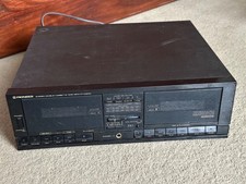 Pioneer CT-W205R - Double Cassette Deck - Hi-Fi  - Tape Player - see description