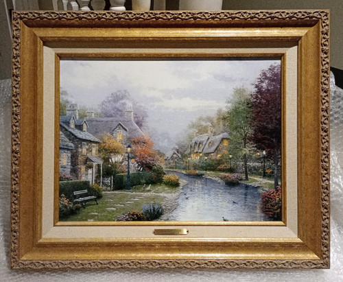 Thomas kinkade lamplight - thomas, "lamplight