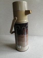 Vintage Thermos insulated pump flask camping holiday travel