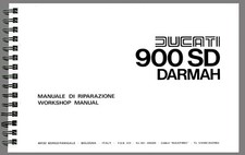 DUCATI 900 SD DARMAH WORKSHOP