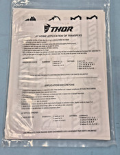 THOR MOTOCROSS JERSEY ID KIT IRON ON DECALS 29500040