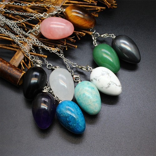 Natural crystal egg oval - ,