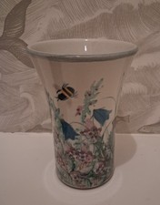 The tain pottery vase thistle - tain,