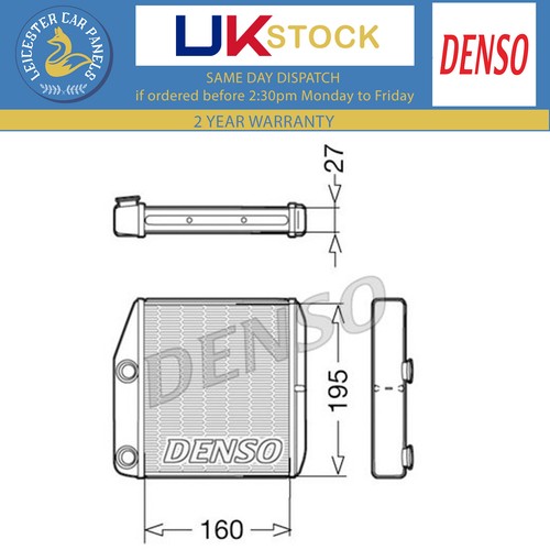 Denso heat exchanger for - exchanger,