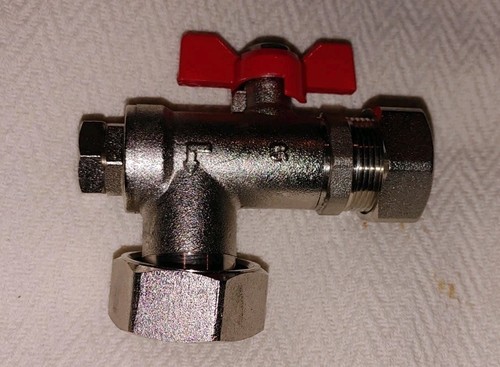 Tmv mixing valve isolation red - tmv,