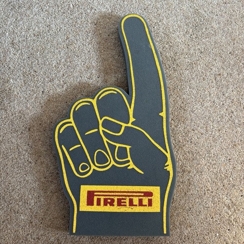 Pirelli tyres foam finger - pirelli,