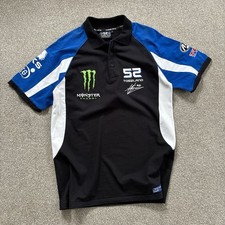 Toszland 52 Monster Energy Racing Polo Shirt James Toseland Motorsport Blue L