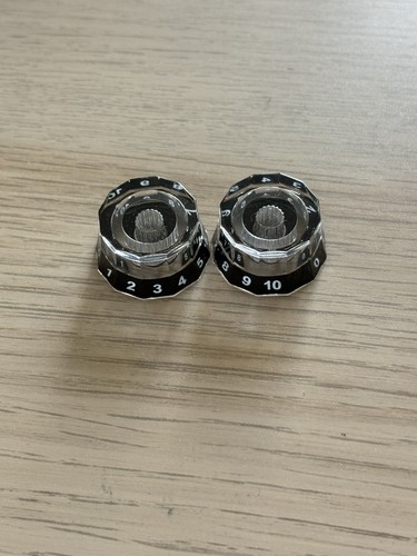Prs style guitar bass - knob, x2